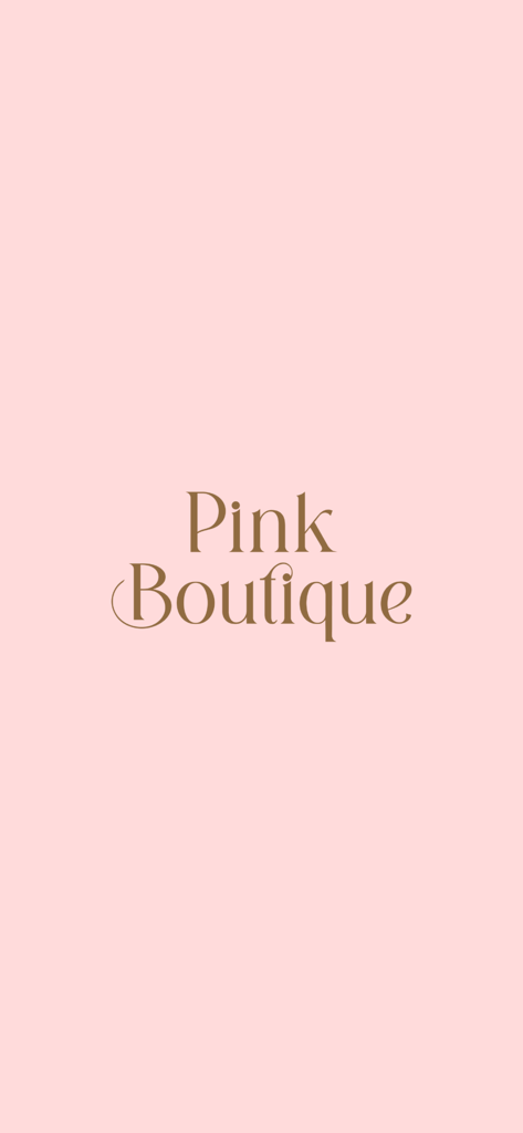 Pink Boutique - Pink Boutique logo centered on a light pink background