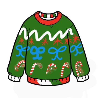 al, white sweater blank sweater no details