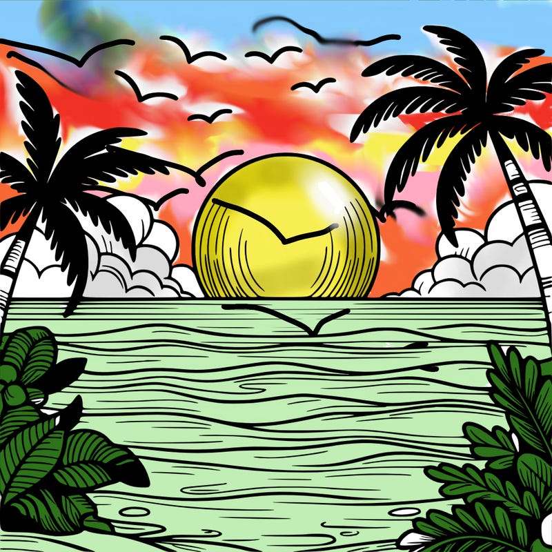 sunset