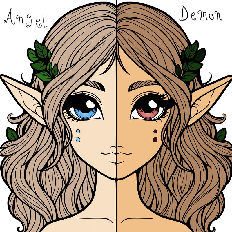 realistic fae girl