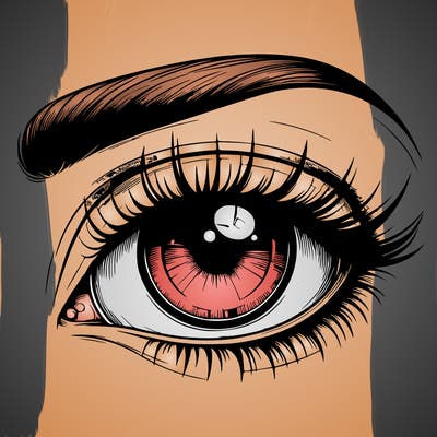 realistic eye