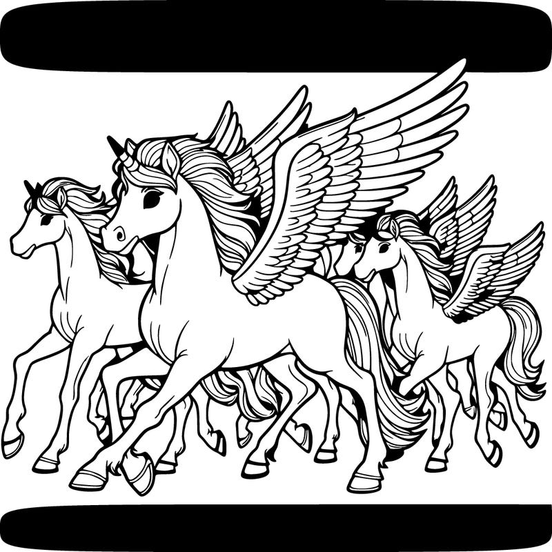 an pegasus herd