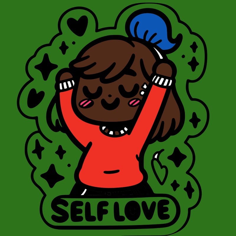 self-love sticker