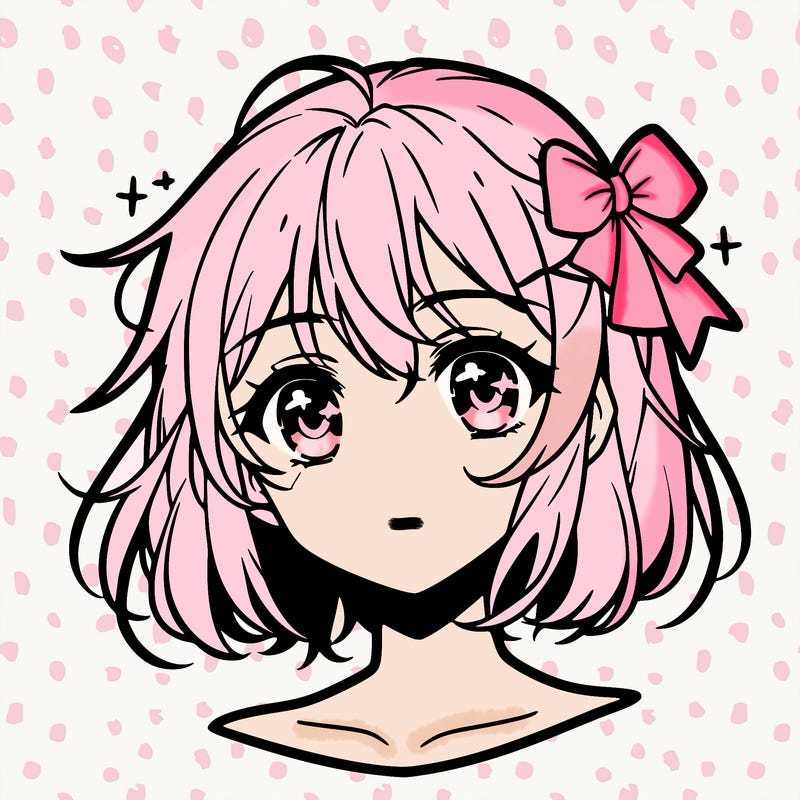 anime girl face