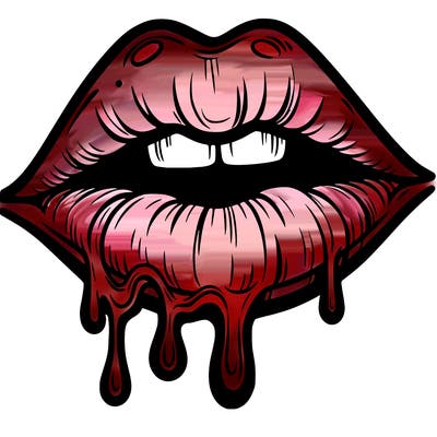 lips that look realistic and drip