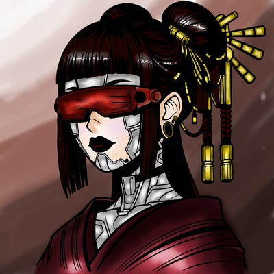 cyberpunk-geisha