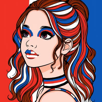 beautiful realistic girl