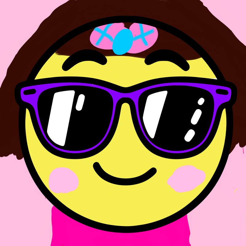 emoji with sunglasses