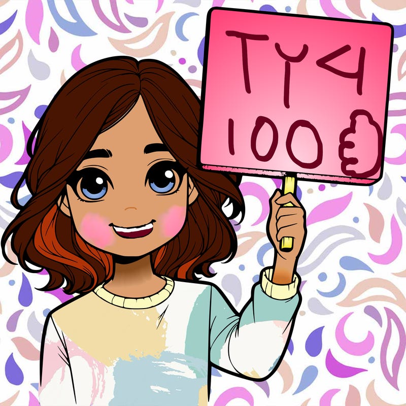 realistic girl holding up a sign