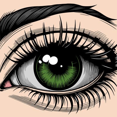 realistic eye