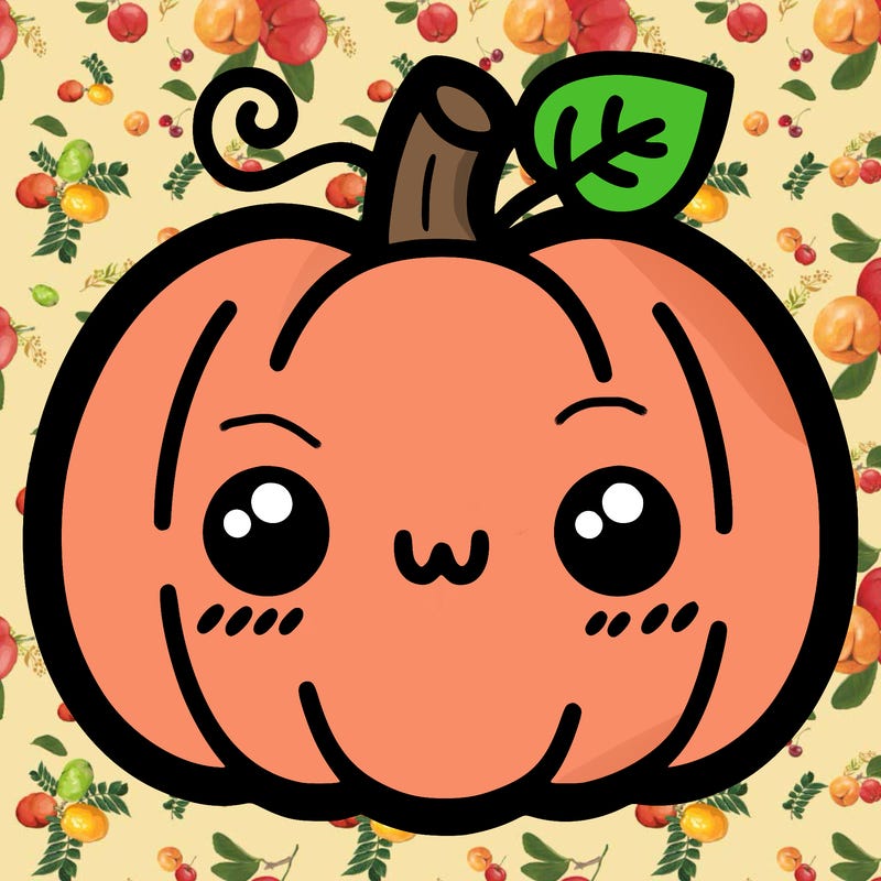 simple halloween pumpkin cute