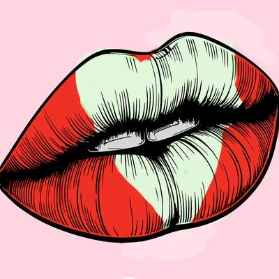 realistic lips