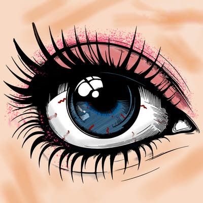realistic eye