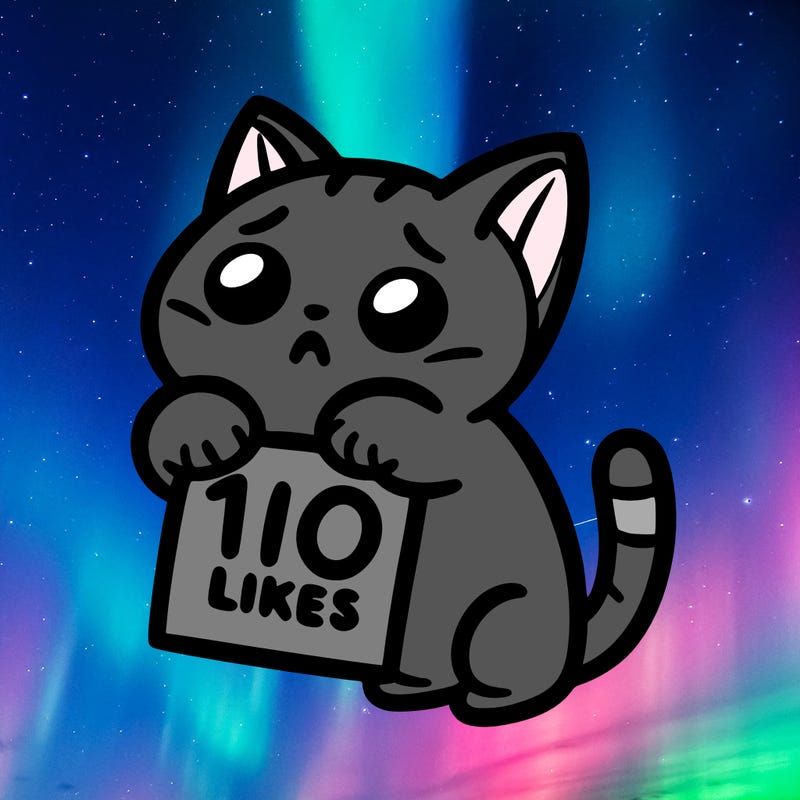 a cat begging for 10 likes