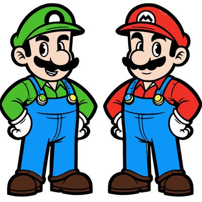 mario and luigi