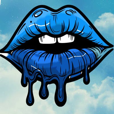 lips that look realistic and drip