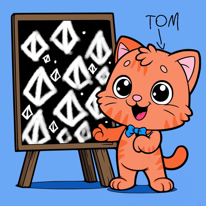 nothing a blank white