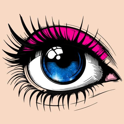realistic eye