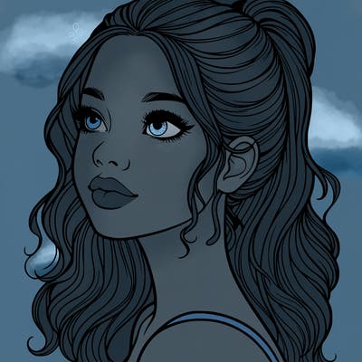 beautiful realistic girl