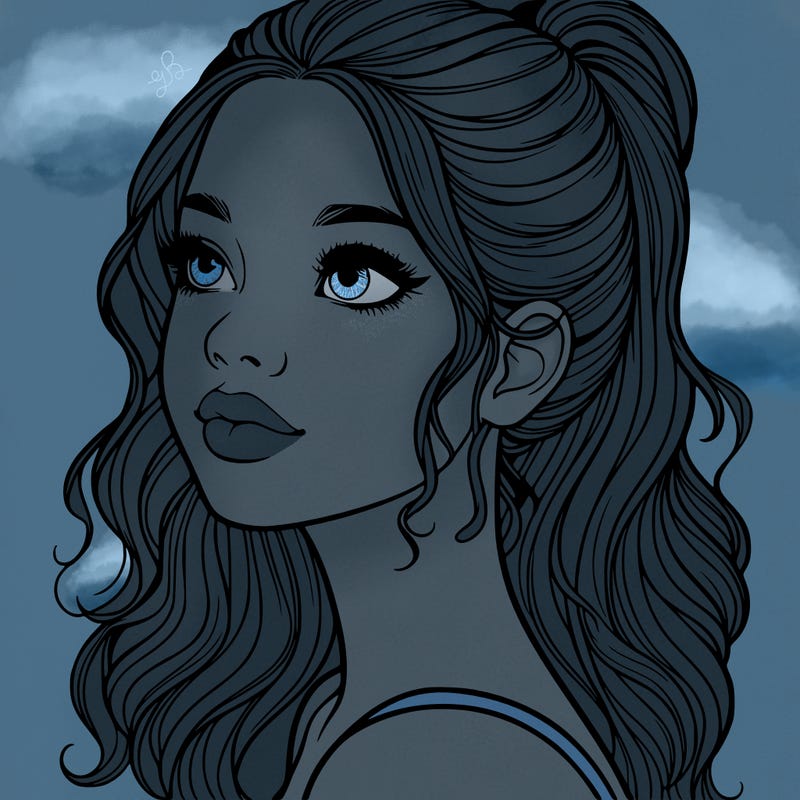 beautiful realistic girl