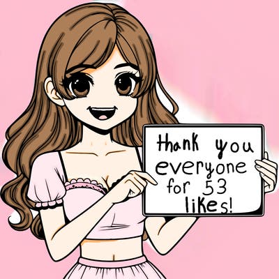 realistic pretty girl holding blank sign