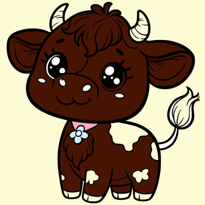 cute cow