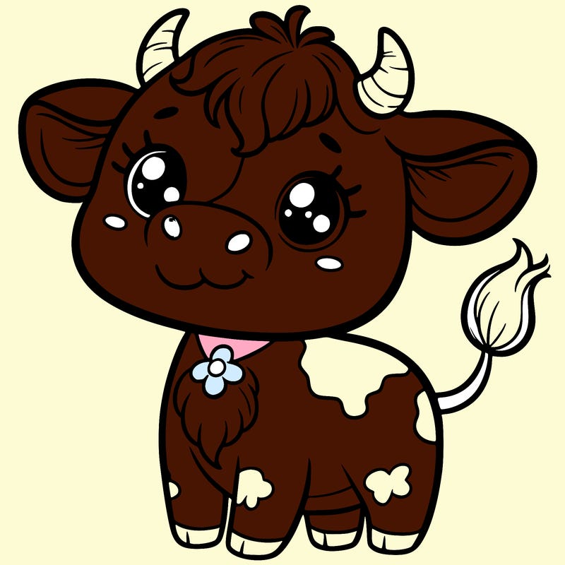 cute cow