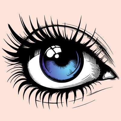 realistic eye
