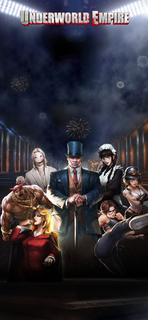 Underworld Empire - Underworld Empire characters featuring a mafia boss and diverse syndicate members