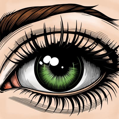 realistic eye