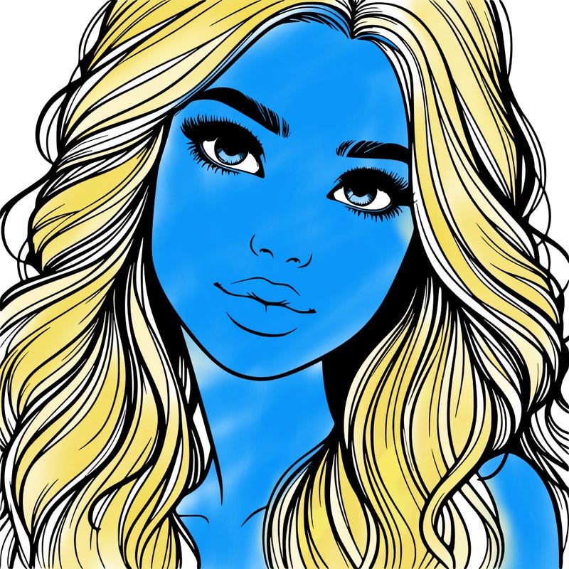 beautiful realistic girl