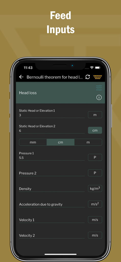 Fluid Mechanics Calc - Utilities App | MWM