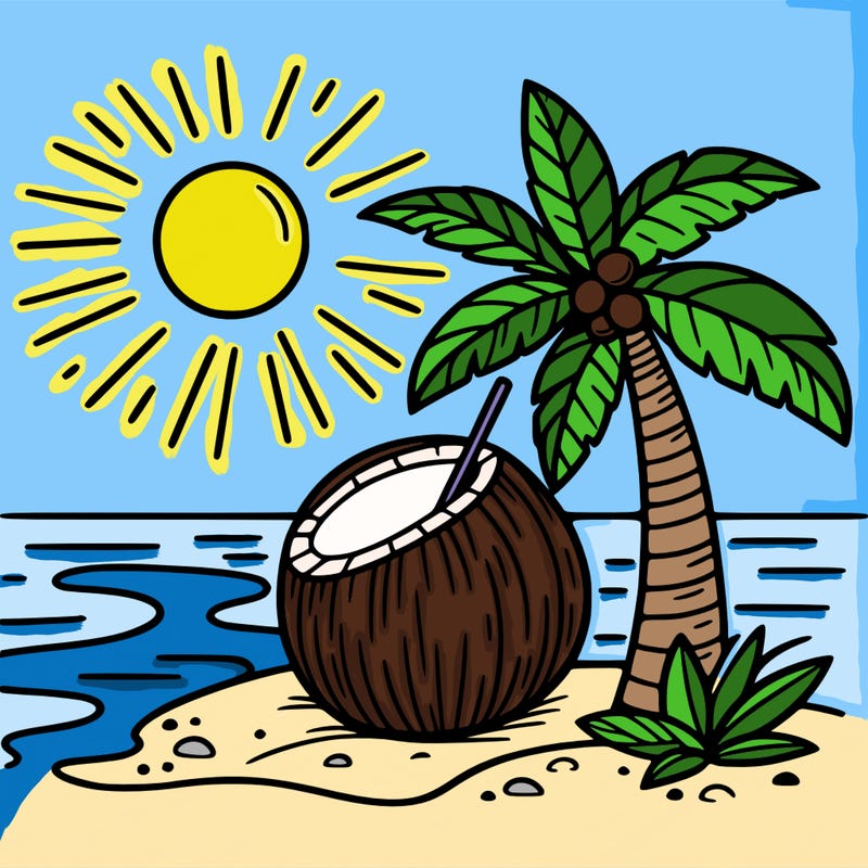 summer  coconut