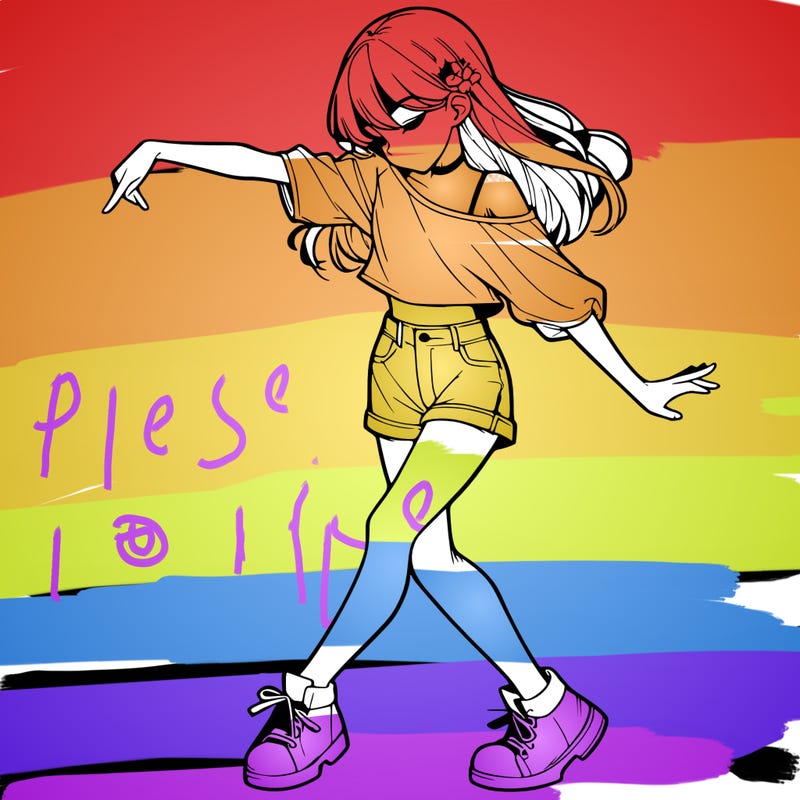 realistic girl danceing