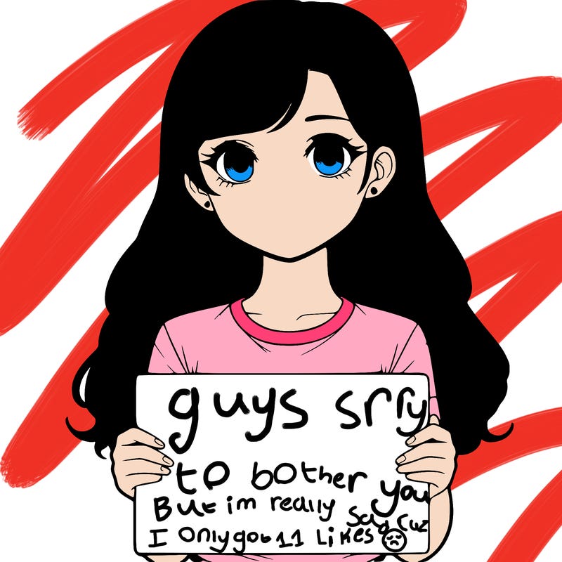 realistic girl holding a sign