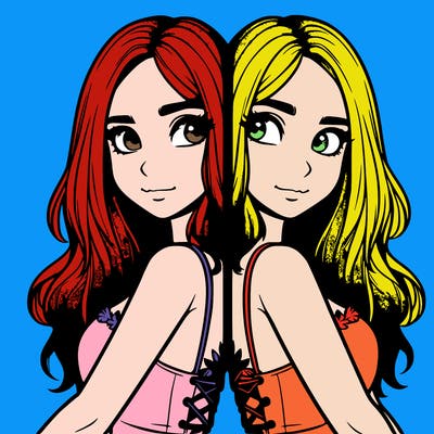 a realistic girl split