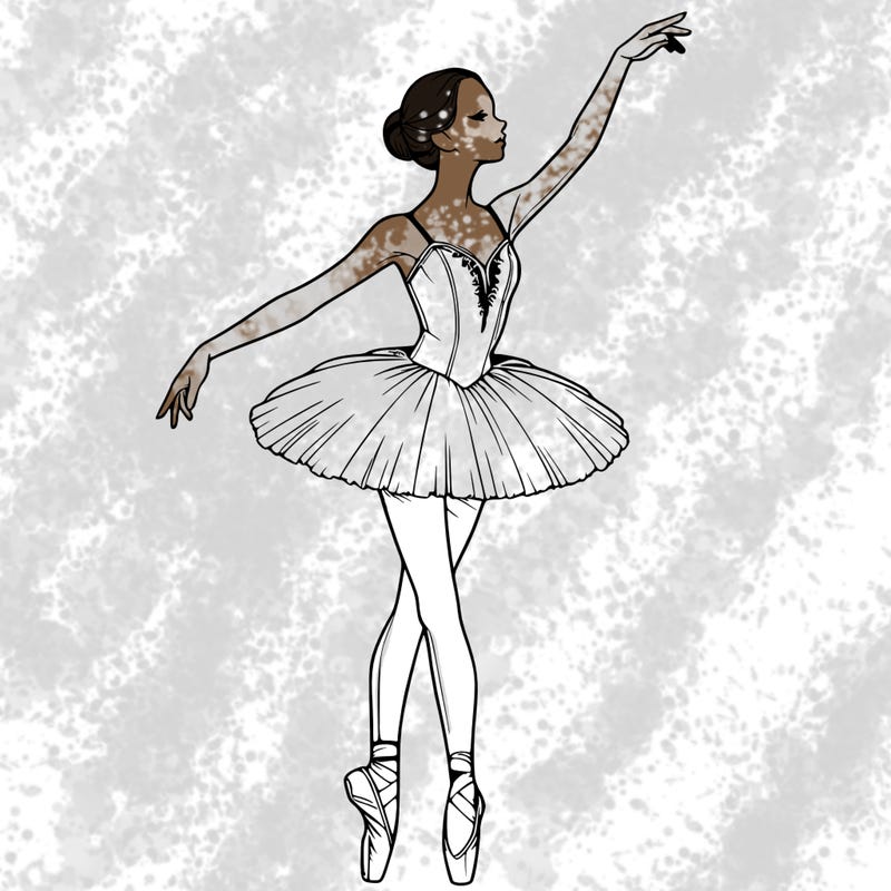 realistic ballerina
