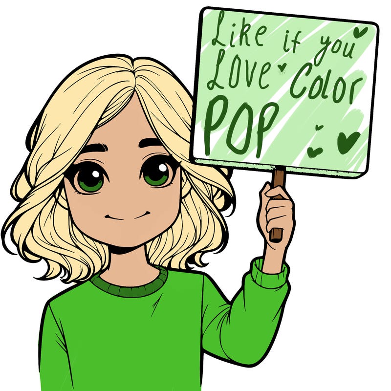 realistic girl holding up a sign