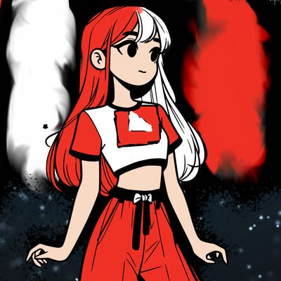 girl in a cute crop top