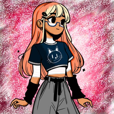 girl in a cute crop top