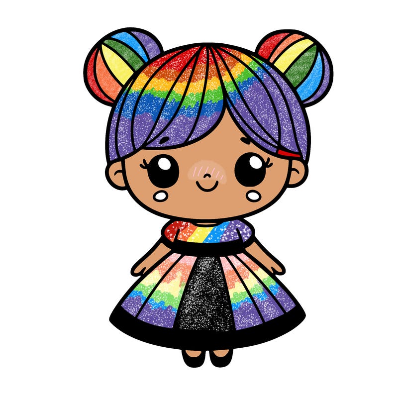 girl with dress