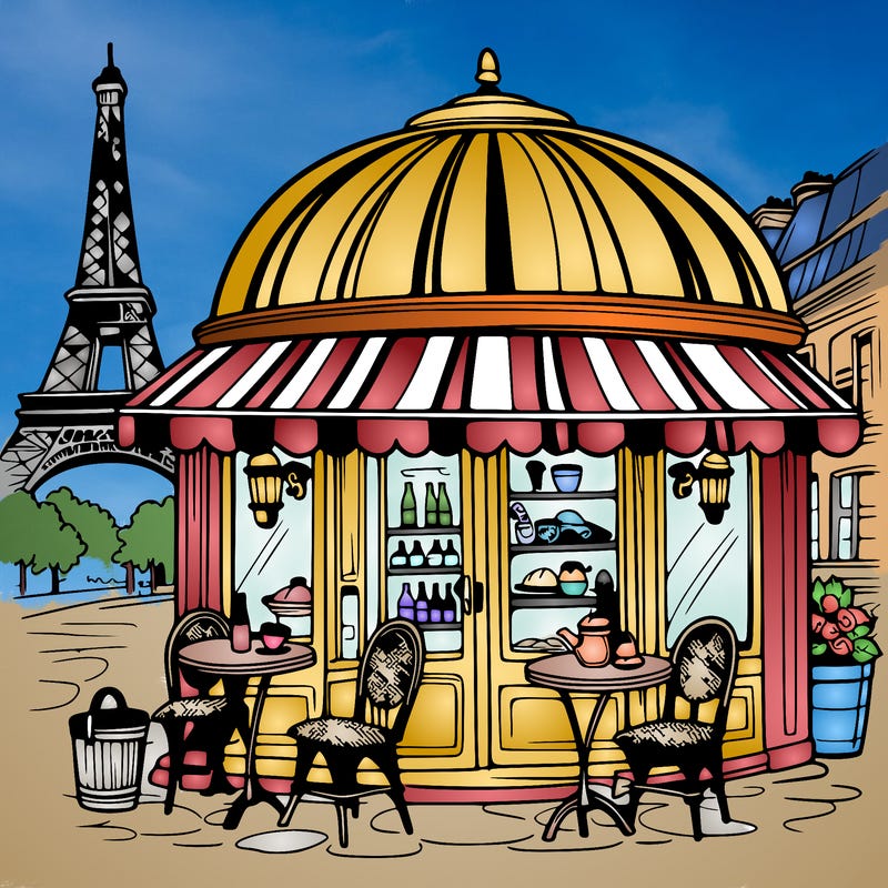 a parisian café