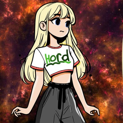 girl in a cute crop top