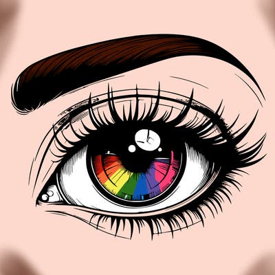 realistic eye