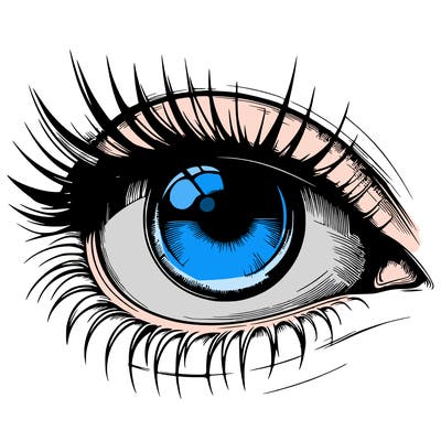 realistic eye