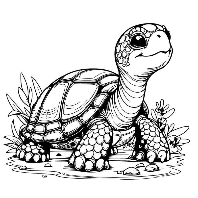 realistic turtle