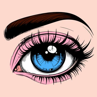 realistic eye