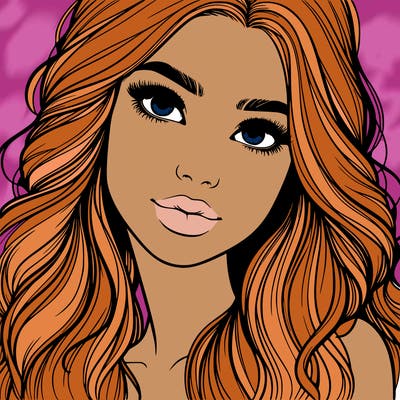 beautiful realistic girl