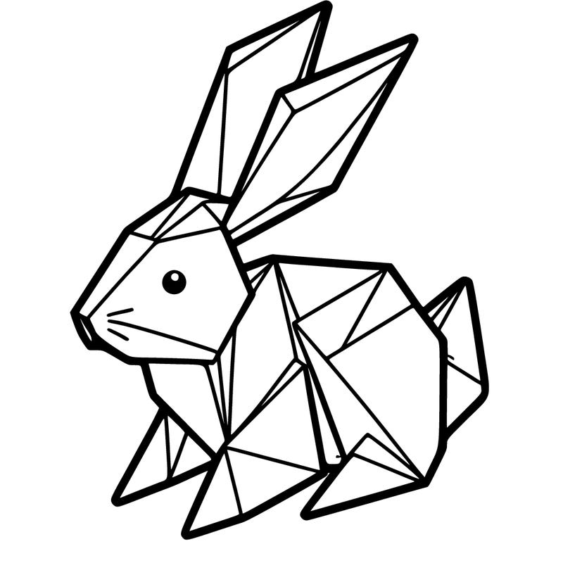 origami bunny