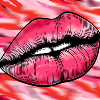 realistic lips